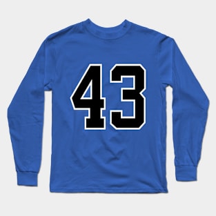 Number 43 Long Sleeve T-Shirt